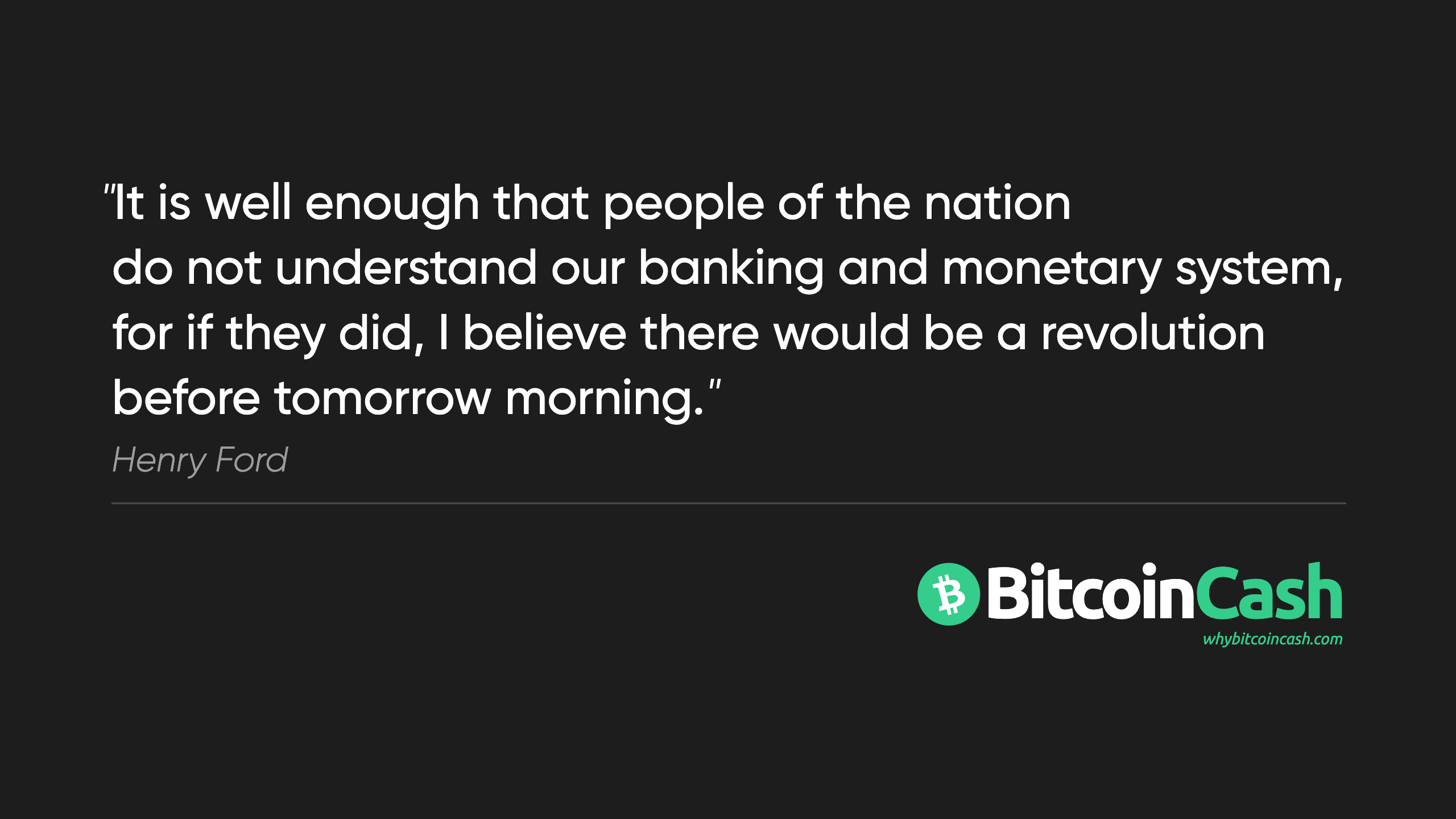 A revolution before tomorrow morning