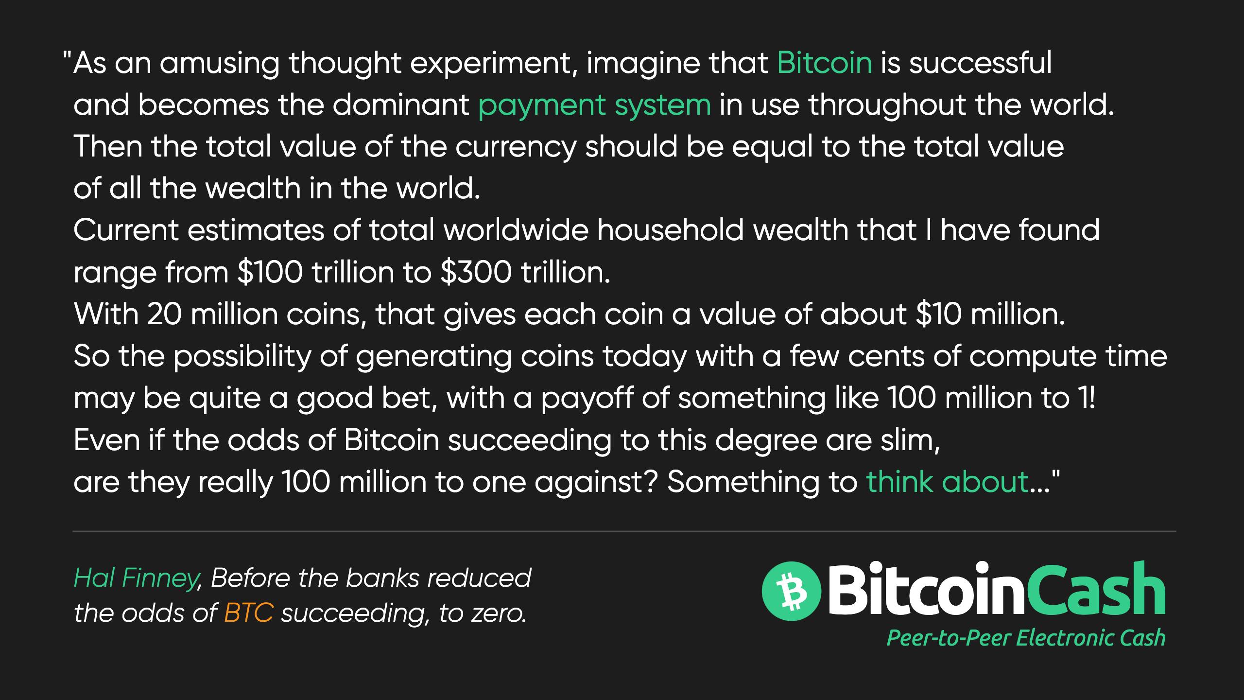 Something to think about...